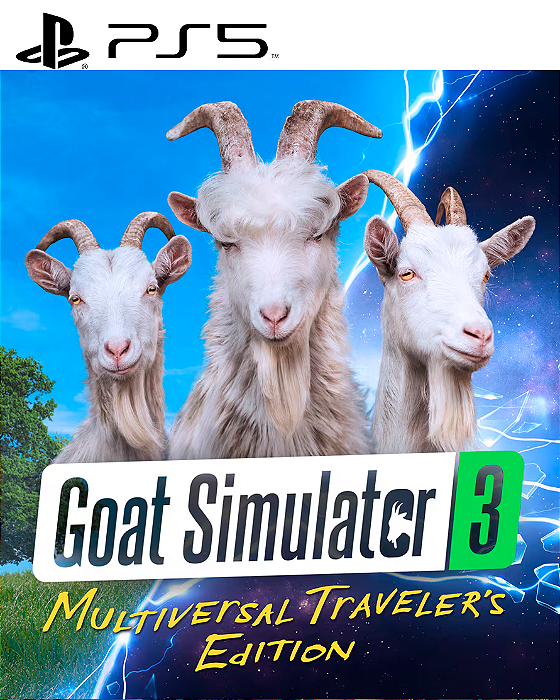 Goat Simulator 3 Multiversal Traveler's PS5 Mídia Digital