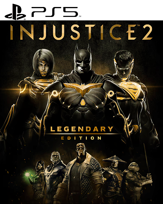 Injustice 2 - Legendary Edition - PS5 - Mídia Digital