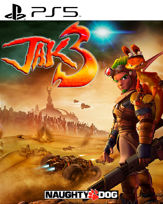 Jak 3 PS5 Mídia Digital