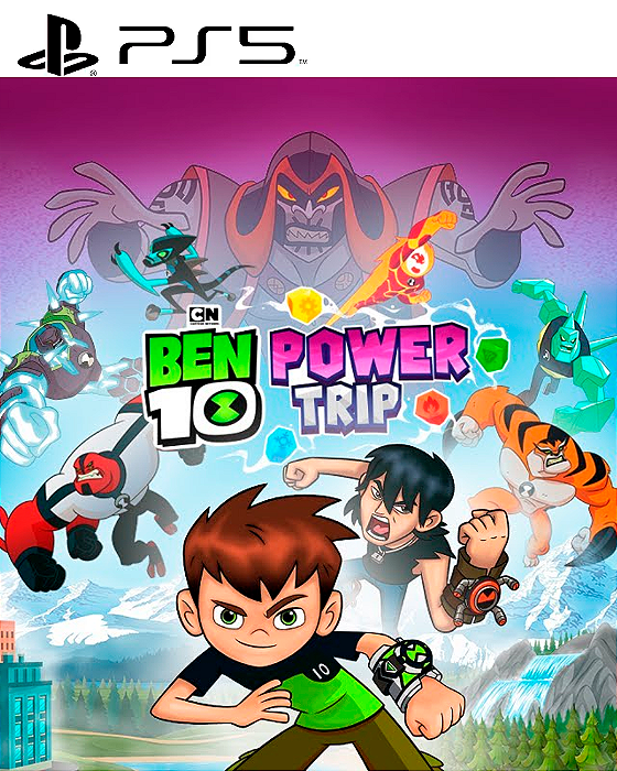 Ben 10 Uma Super Viagem PS5 Mídia Digital