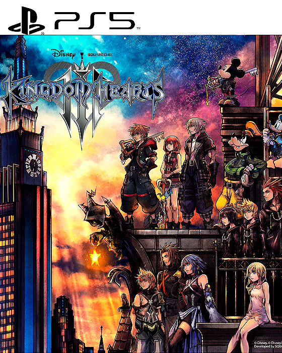 KINGDOM HEARTS 3 PS5 Mídia Digital