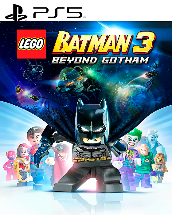 LEGO Batman 3 Além De Gotham PS5 Mídia Digital