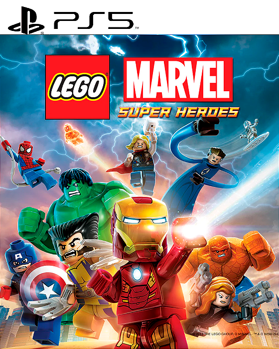 LEGO Marvel Super Heroes PS5 - Mídia Digital