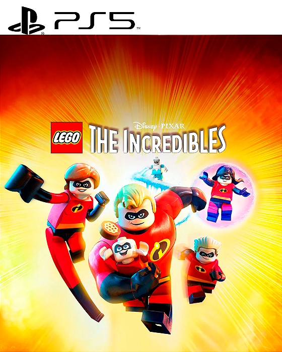 LEGO Os Incríveis PS5 Mídia Digital