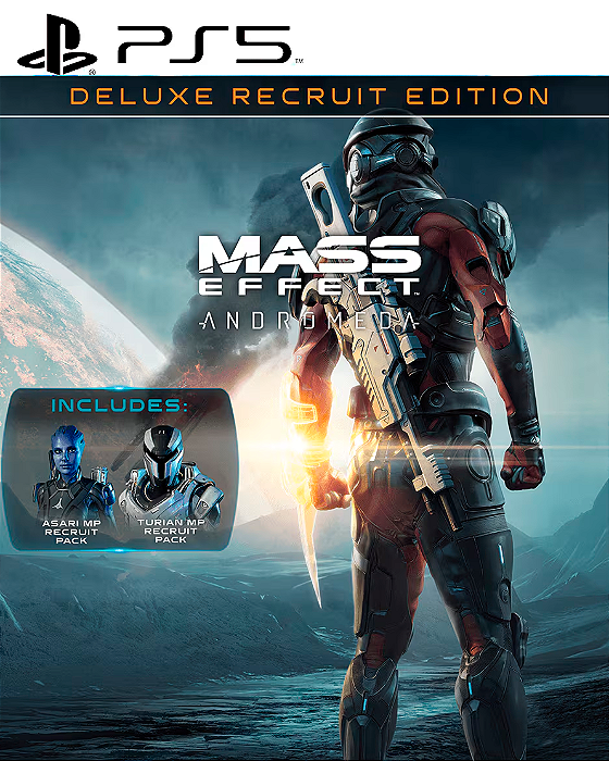 Mass Effect Andromeda – Edição de Recruta Deluxe PS5 Mídia Digital