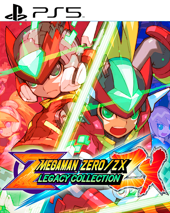 Mega Man Zero/ZX Legacy Collection PS5 Mídia Digital