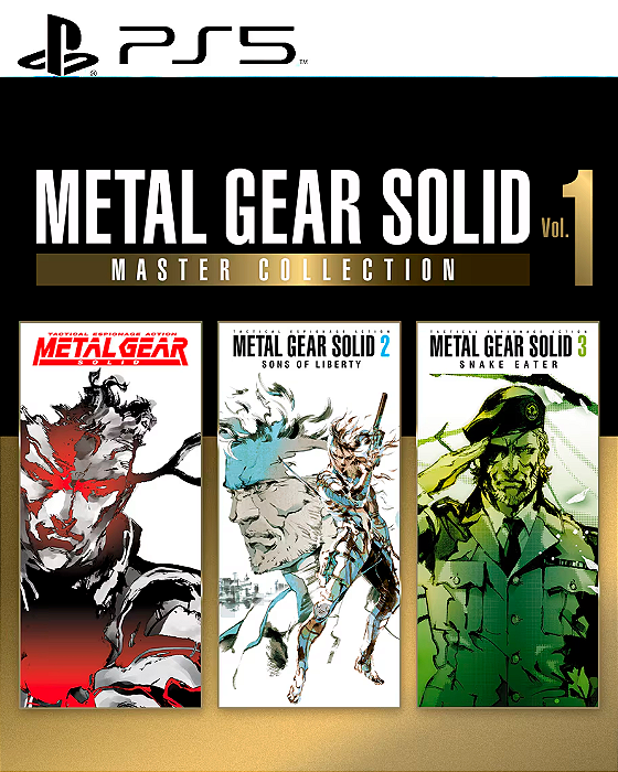 Metal Gear Solid Master Collection Vol.1 PS5 Mídia Digital