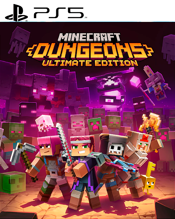 Minecraft Dungeons: Edição Ultimate PS5 Mídia Digital