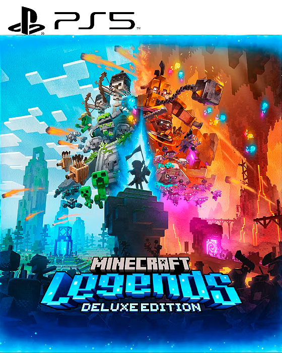 Minecraft Legends Deluxe Edition PS5 Mídia Digital