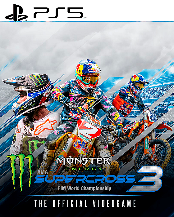 Monster Energy Supercross - The Official Videogame 3 PS5 Mídia Digital