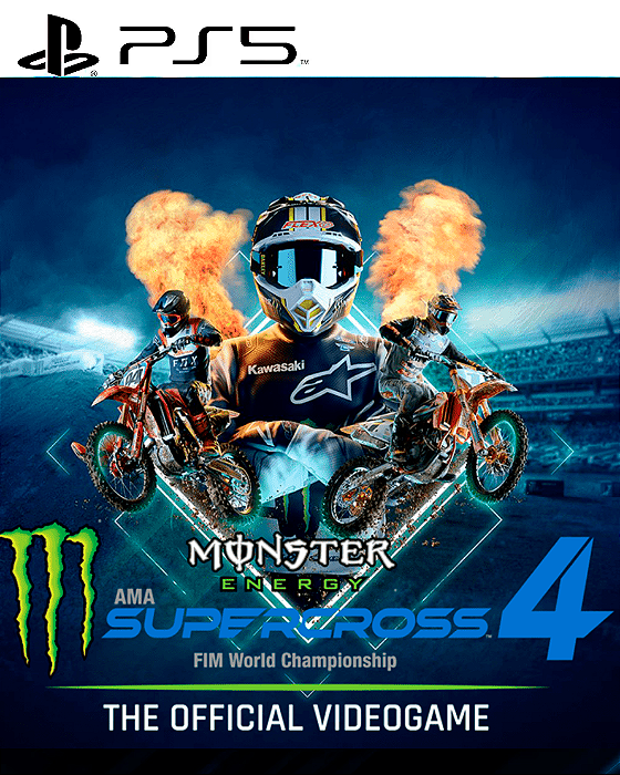 Monster Energy Supercross - The Official Videogame 4 PS5 Mídia Digital
