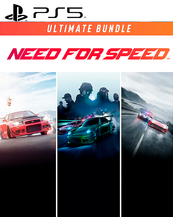Need for Speed Conjunto Ultimate PS5 Mídia Digital
