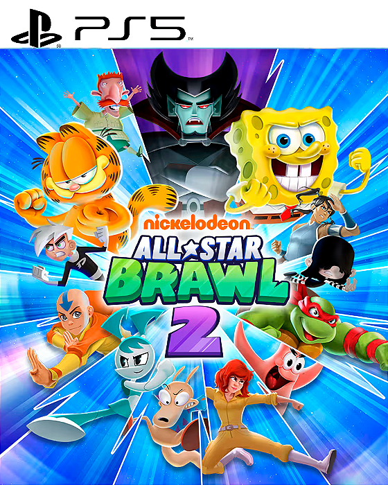 Nickelodeon All-Star Brawl 2 PS5 Mídia Digital