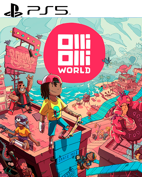OlliOlli World PS5 Mídia Digital