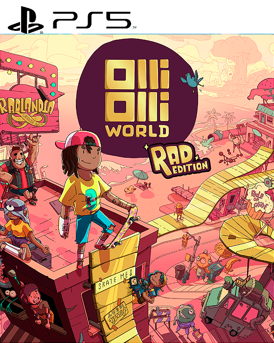 OlliOlli World Rad Edition PS5 Mídia Digital
