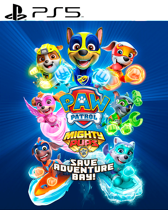 Patrulha PATA: Os Cachorrinhos Poderosos salvam a Baía da Aventura PS5 Mídia Digital