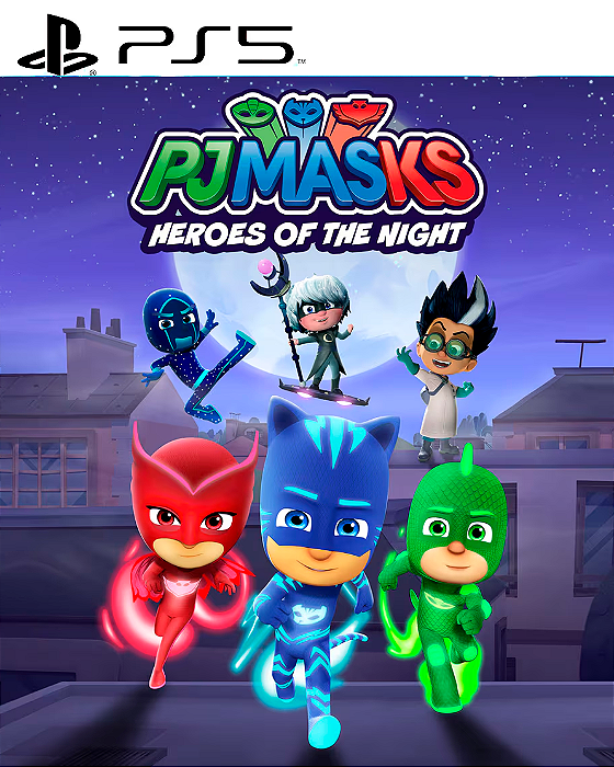 PJ Masks - Os heróis da noite PS5 Mídia Digital
