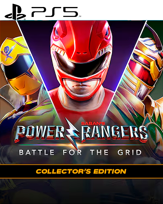 Power Rangers Battle For The Grid Edição de Colecionador PS5 Mídia Digital