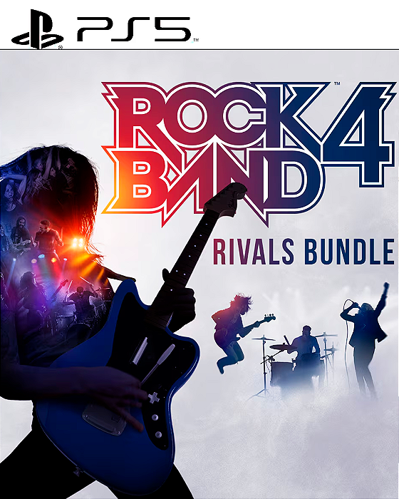 Rock Band 4 Rivals Bundle PS5 Mídia Digital