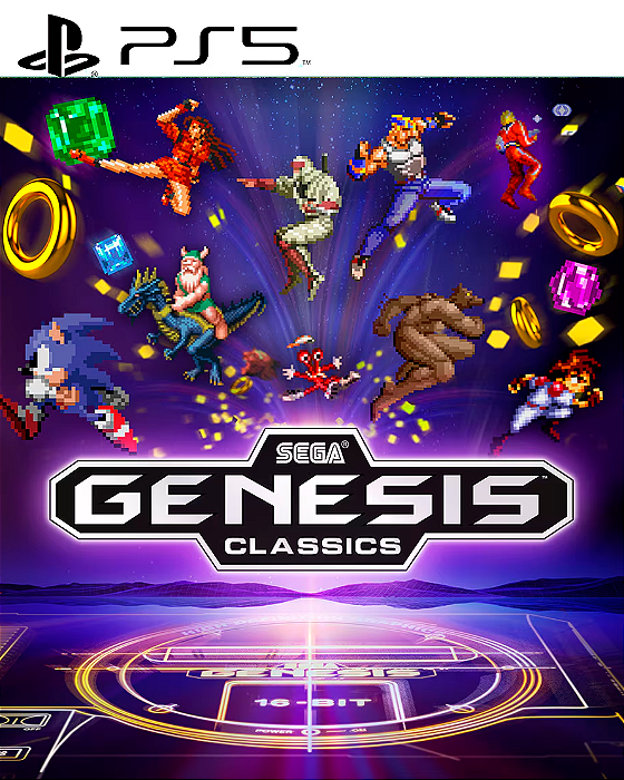 SEGA Genesis Classics PS5 Mídia Digital