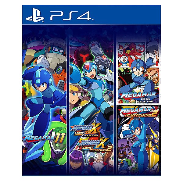 Mega Man 30th Anniversary Bundle PS4 MÍDIA DIGITAL