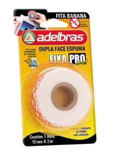 Fita Dupla Face Espuma 12X2 Adelbras