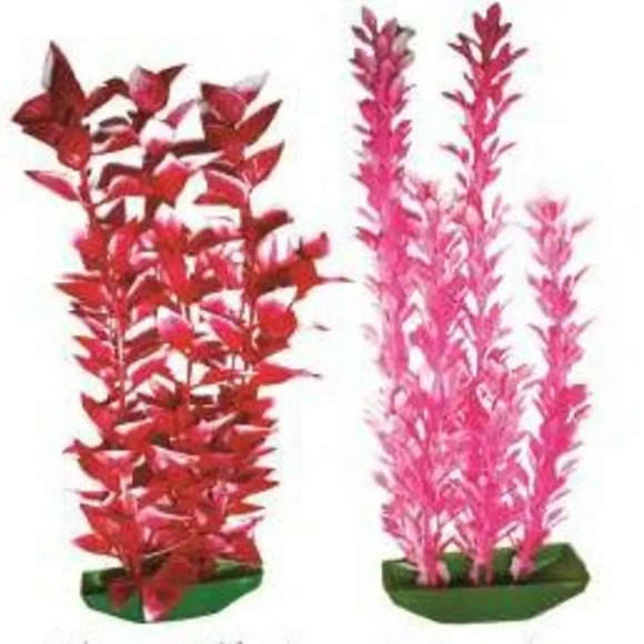 Planta Plástica Mini para Aquário Tudo Pet Mini