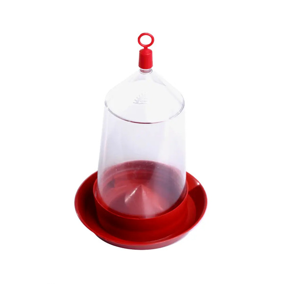 Bebedouro Automático Cristal Pintos e Codornas Alvorada Único