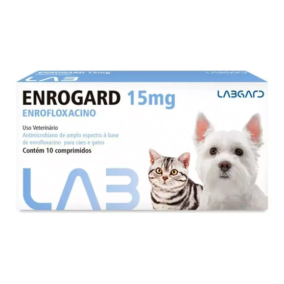 Enrogard Labgard 10 Comprimidos 15 mg