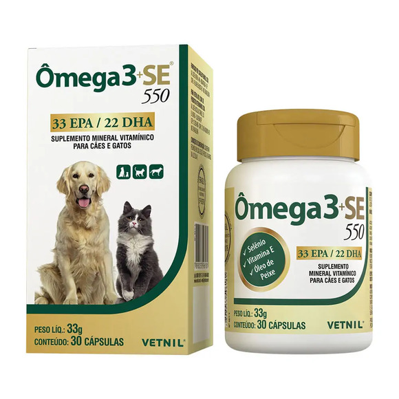 Suplemento Ômega3+SE 550 30 cápsulas