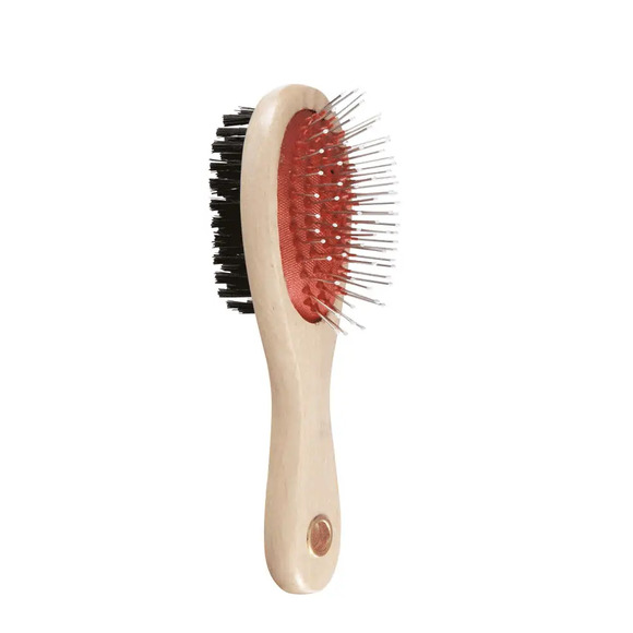 Escova de Madeira Cerdas Especiais HomePet M