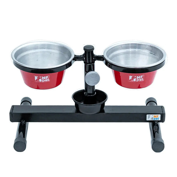 Comedouro Antiformiga NF Pet Vermelho 500 ml