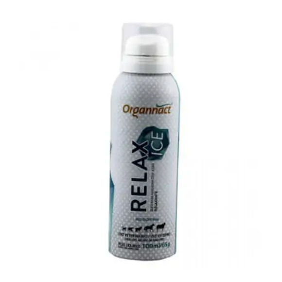 Óleo para Massagem para Cães e Gatos Relax Ice Organnact 100 ml