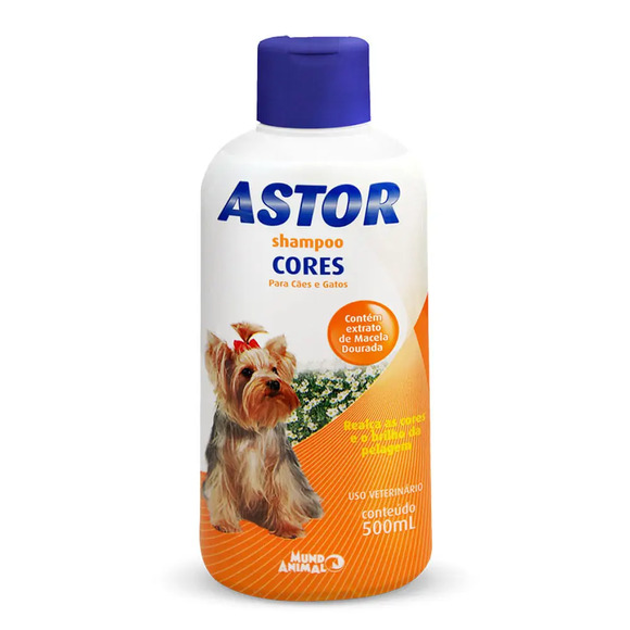 Shampoo Astor Cores Mundo Animal 500 ml