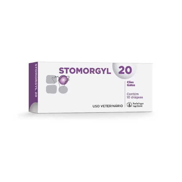 Stomorgyl 20 Caes E Gatos Unidade
