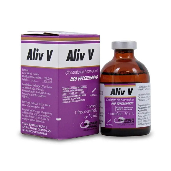 Aliv V Injetável 50Ml Único