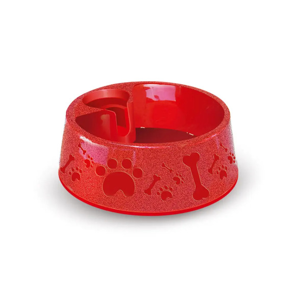 Bebedouro Plástico Paris Furacão Pet Vermelho 700 ml
