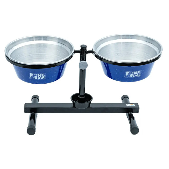Comedouro Antiformiga NF Pet Azul 3 L