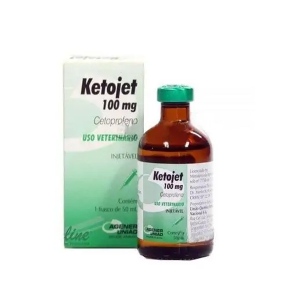 Ketojet Injetável 100 mg 50 ml
