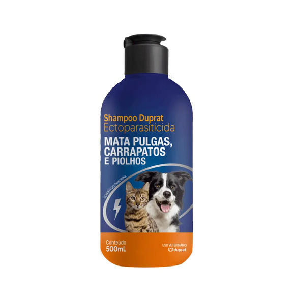 Shampoo Antipulgas e Carrapatos Duprat 500ml
