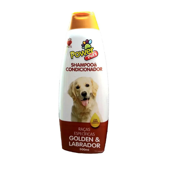 Shampoo Power Pets Raças Específicas Golden & Labrador 500 ml