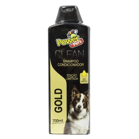 Shampoo Power Pets Gold Para Cães 700 ml