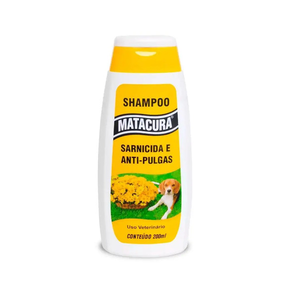 Shampoo Matacura Sarnic/Antipulga 200 ml
