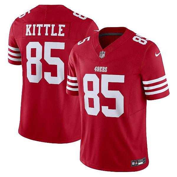 Camisa NFL San Francisco 49ers - Kittle - Vermelha - F.U.S.E. Limited - Masculina Adulto e Infantil