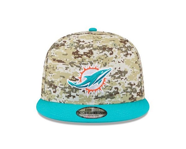 Boné NFL Miami Dolphins New Era Aba Reta 950