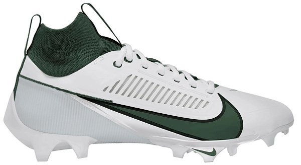Chuteira De Futebol Americano Nike Vapor Edge Pro 360 2 Branca e Verde