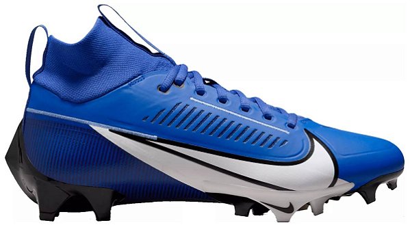 Chuteira De Futebol Americano Nike Vapor Edge Pro 360 2 Azul e Branca