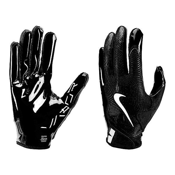 Luva de Futebol Americano para Recebedores Nike Vapor Jet 8.0 Preta e Branca