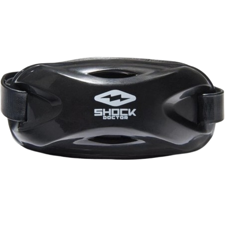 Protetor de Queixo Hard Cup Shock Doctor Preto - Serve em diversos capacetes