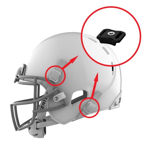 Presilha Para Fixar Chin Strap em Capacete de Futebol Americano - Por Unidade